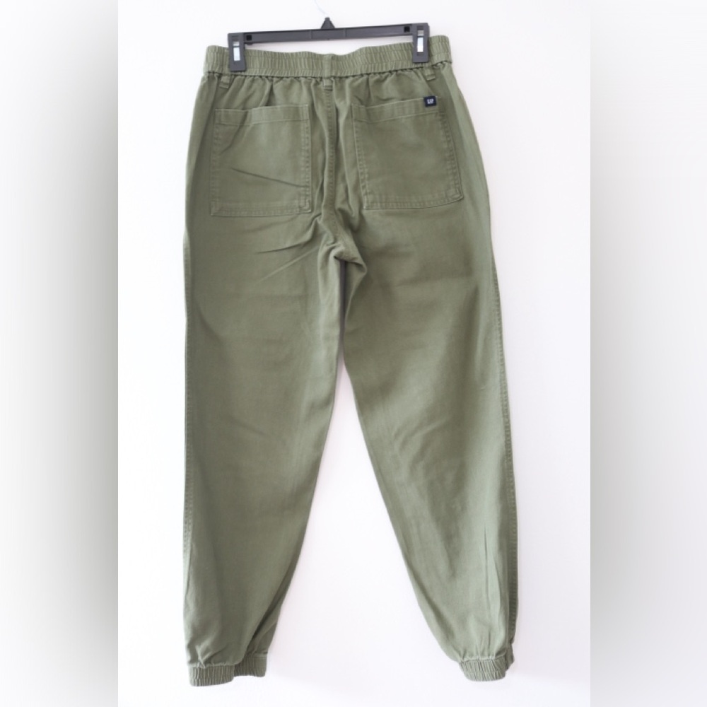 Gap Ladies Twill Jogger Size Small Four Leaf Clover - Picture 8 of 10